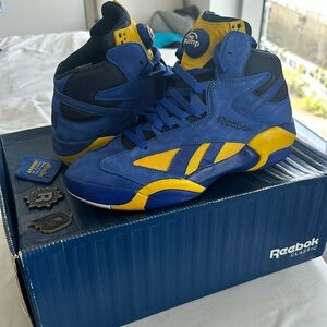 Vintage Reebok Shaq Attaq Men’s Size 10 Basketball Sneakers with The Pump